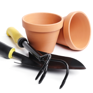 Outils de jardinage illustrant nos Fiches conseils