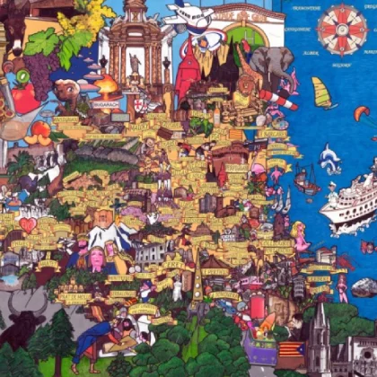 AFFICHE DU PAYS CATALAN